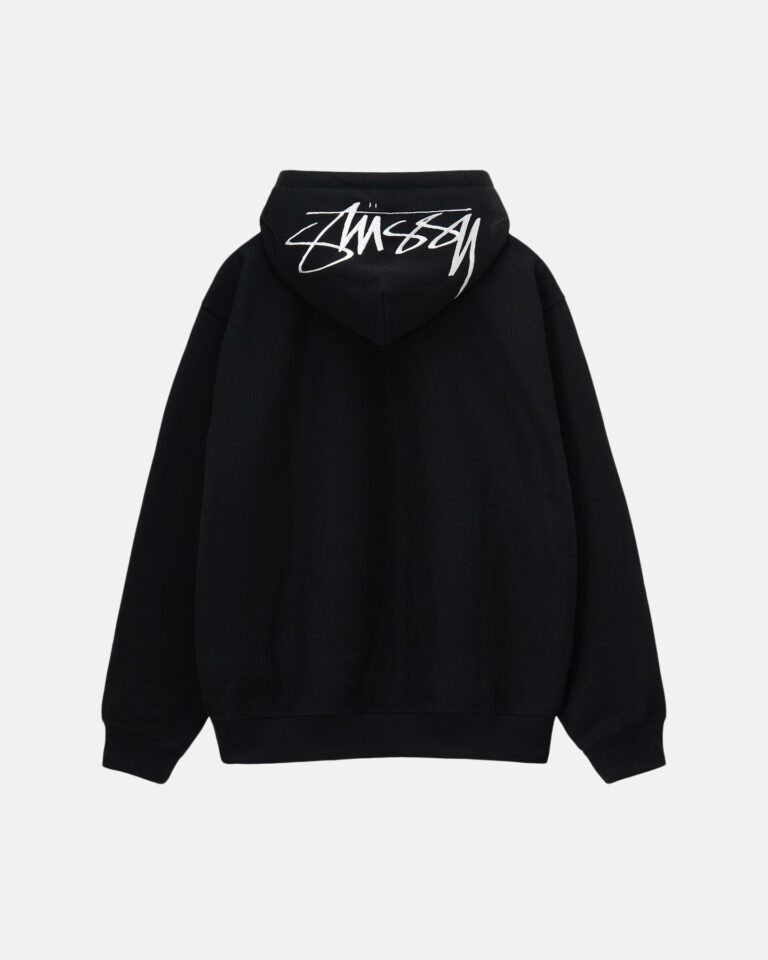 Stussy Applique Hoodie - Black