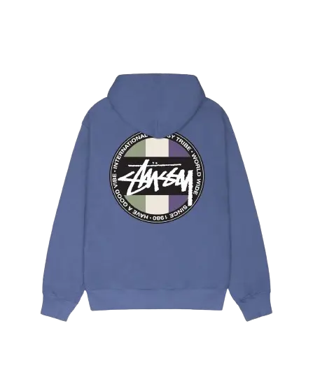 Stussy Zip-Up Hoodie - Blue