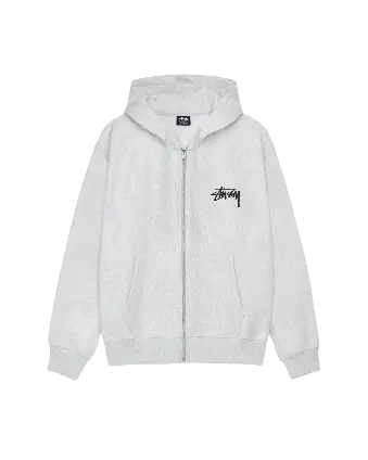 Stussy Zip-Up Hoodie - White